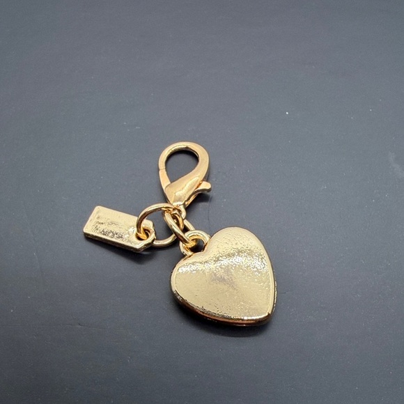 no brand Accessories - Gold Heart Purse or Keychain Charm